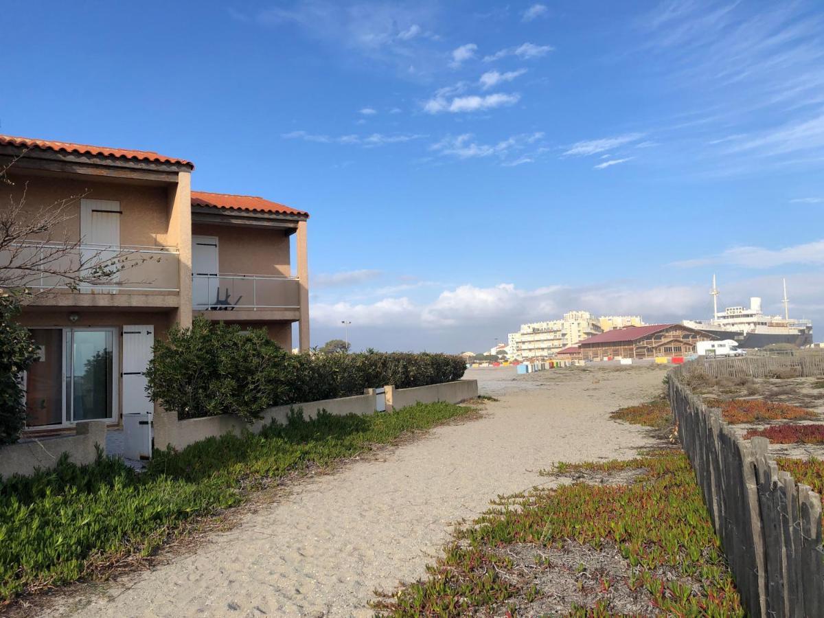 Barcaresa-Villa Sur Le Sable Vue Mer Panoramique Piscine Clim Wifi Le Barcarès المظهر الخارجي الصورة